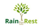 Logotype Rain for Rest